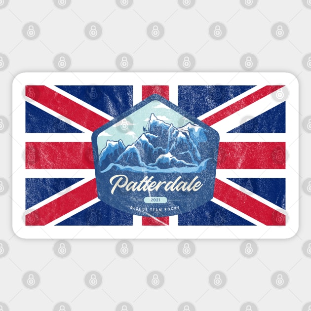 Patterdale Mountain Rescue- The Heroes of Lockdown Series Sticker by PosterpartyCo